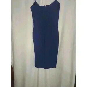 bcbg maxazria dress xs blue